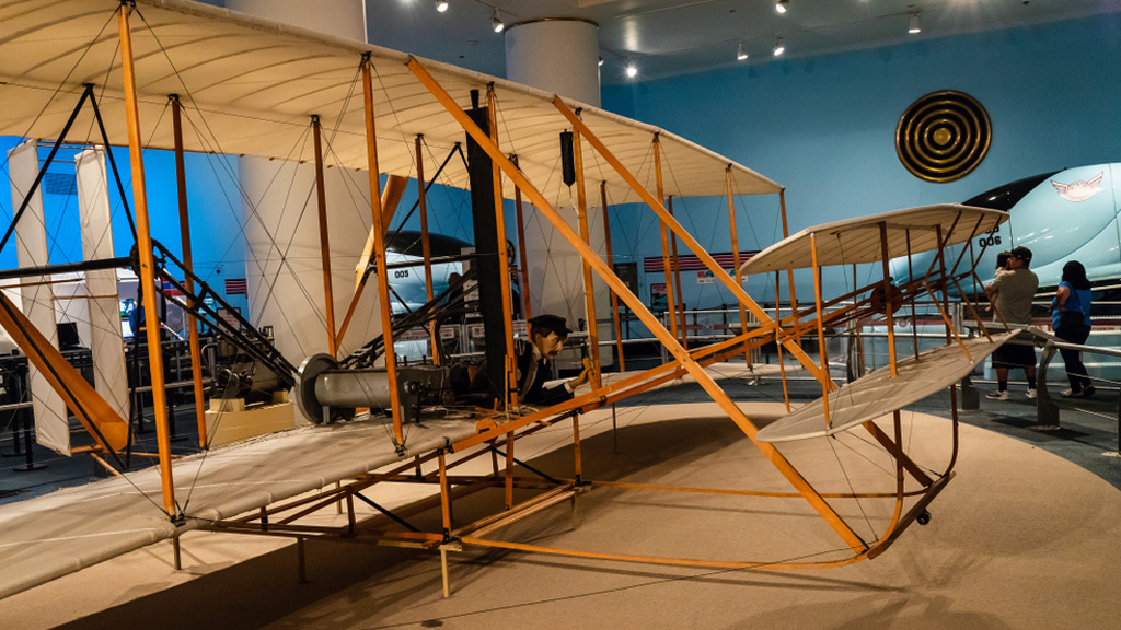 replica version of the Wright Flyer